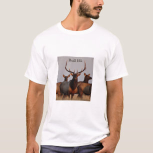 Camiseta E66 Alce Macho e Vacas