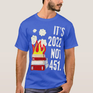 Camiseta É 2022 não 451 eu li livros proibidos censura