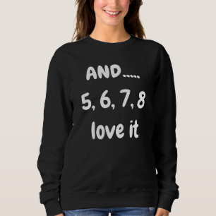 Camiseta E 5 6 7 8 Dançarinas De Linha De Amor