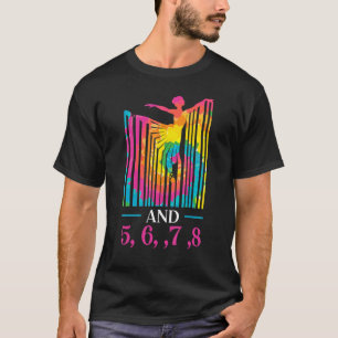 Camiseta E 5 6 7 8 Instrutor de Ballet Bailarina Dança Ball