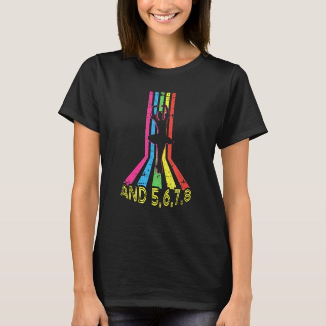 Camiseta E 5 6 7 8 Para As Balés Dançarinas (Frente)