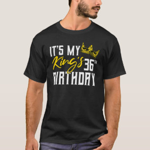 Camiseta É a 36ª Celebração do Dia da Festa de aniversário 
