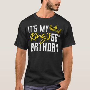 Camiseta É a 56ª Celebração do Dia da Festa de aniversário