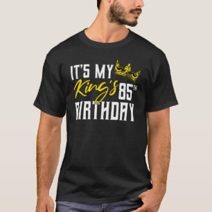 Camiseta É a 85ª Celebração do Dia da Festa de aniversário