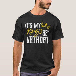 Camiseta É a 88ª Celebração do Dia da Festa de aniversário
