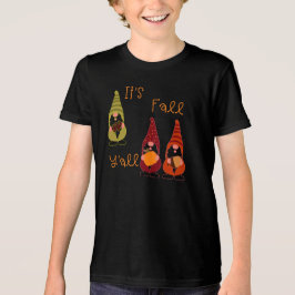 Camiseta É a árvore do outono de vocês, Pumpkin Gnomo