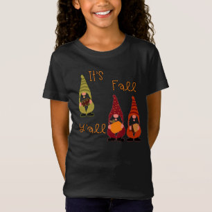 Camiseta É a árvore do outono de vocês, Pumpkin Gnomo