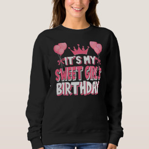 Camiseta É a Celebração de Aniversário da Minha Garota Doce
