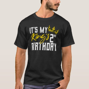 Camiseta É a Celebração do Dia do segundo aniversário do Me