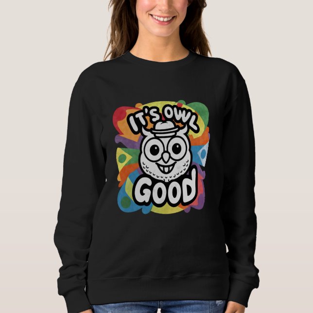 Camiseta É a Coruja Boa Coruja Engraçada. (Frente)