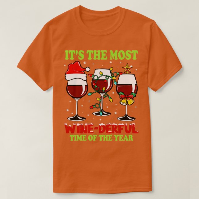 Camiseta É a época mais maravilhosa do ano (Frente do Design)