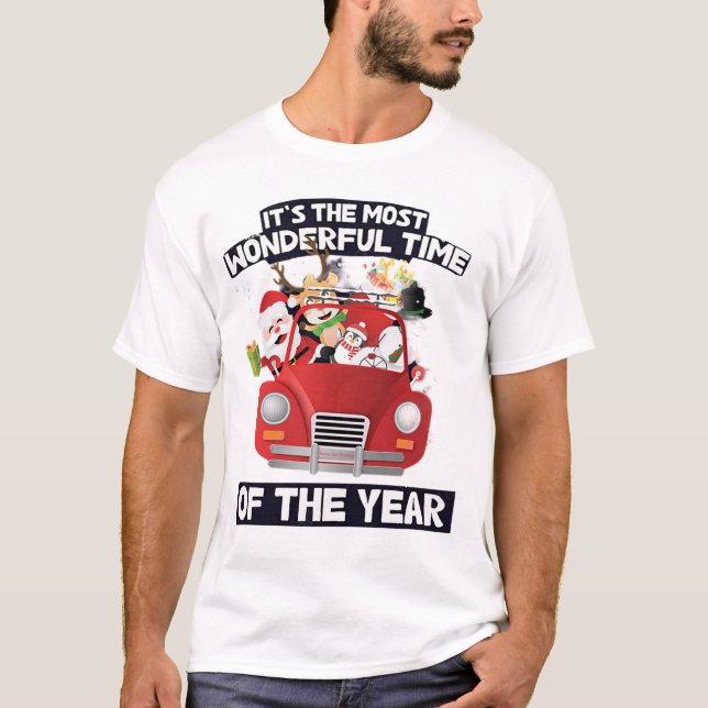 Camiseta É a época mais maravilhosa do ano (Frente)