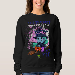 Camiseta É a época mais maravilhosa do ano da bruxa voadora
