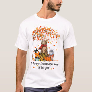 Camiseta É a época mais maravilhosa do ano da família Ca