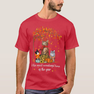 Camiseta É a época mais maravilhosa do ano da família Ca