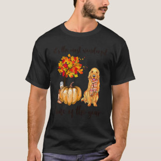 Camiseta É a época mais maravilhosa do ano Golden Re