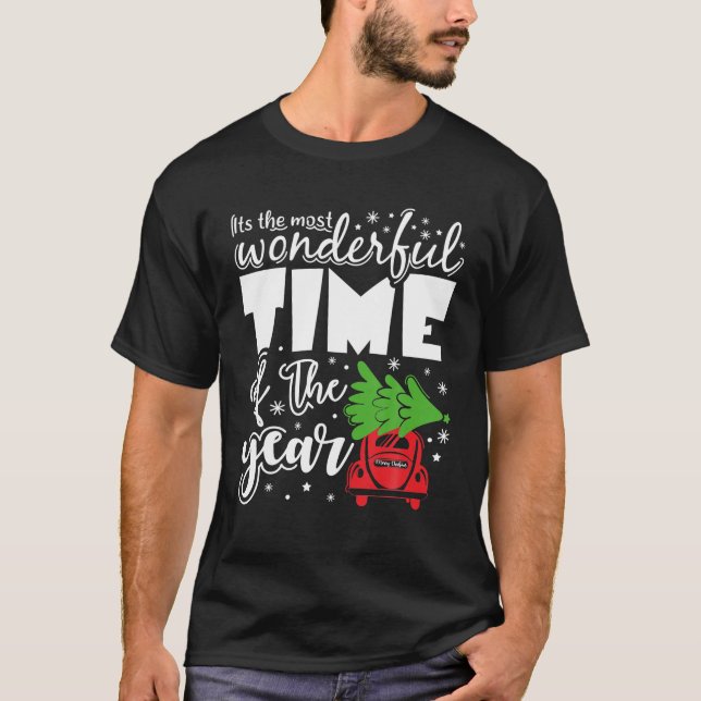 Camiseta É a época mais maravilhosa do Natal (Frente)