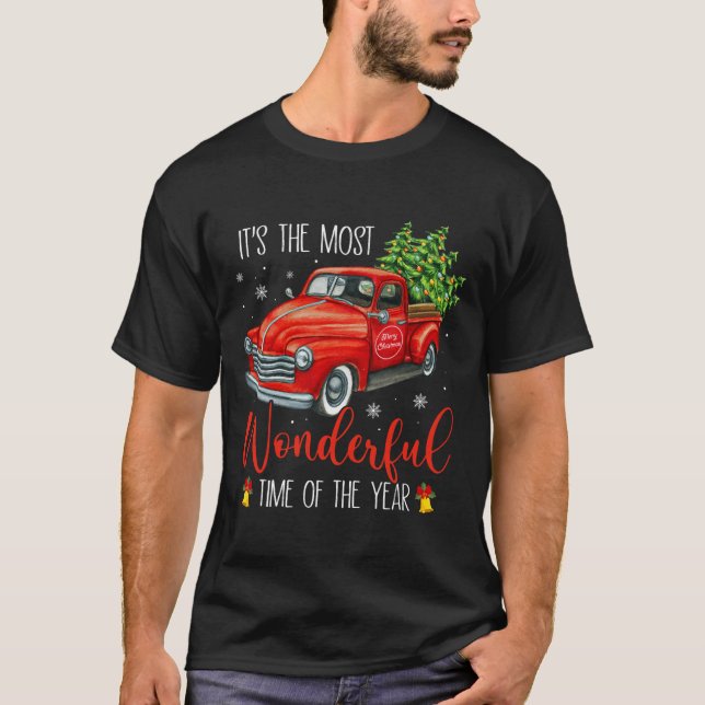 Camiseta É A Época Mais Maravilhosa Do Natal (Frente)