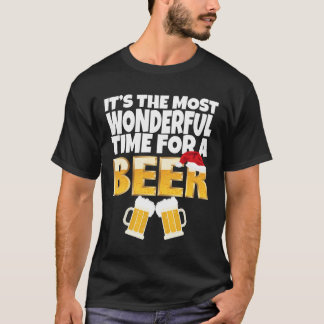 Camiseta É A Época Mais Maravilhosa Para Um Moletom De Cerv