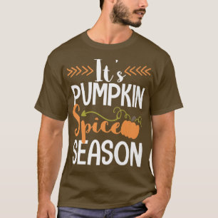 Camiseta É a estação de pimenta de abóbora, Fall