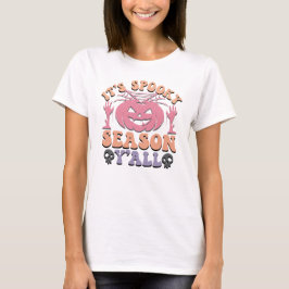 Camiseta É a estação Spooky Y'all | Pumpkin Halloween