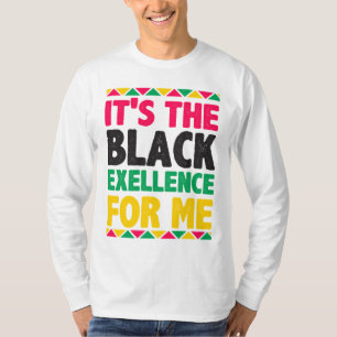 Camiseta É a excelência negra para mim