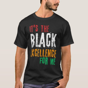 Camiseta É A Excelência Para Mim Melanin Black Revoluti