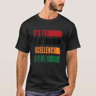 Camiseta É A Excelência Para Mim Melanin Black Revoluti