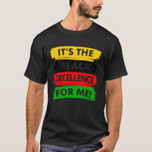 Camiseta É a Excelência para Mim Melanina Revolução Preta