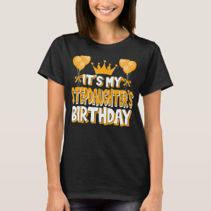 Camiseta É a família da Celebração de Aniversário da Minha