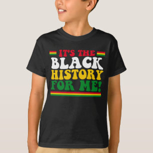 Camiseta É a história negra para mim