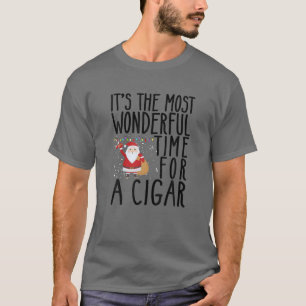 Camiseta É A Hora Mais Maravilhosa Para Um Chr Engraçado