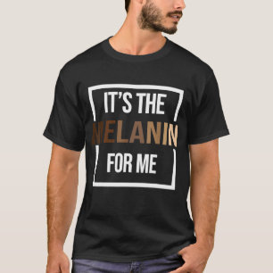 Camiseta É a Melanina para mim, Orgulho do Mês da História