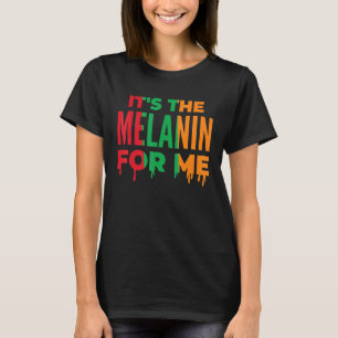 Camiseta É a Melanina para mim, Orgulho do Mês da História
