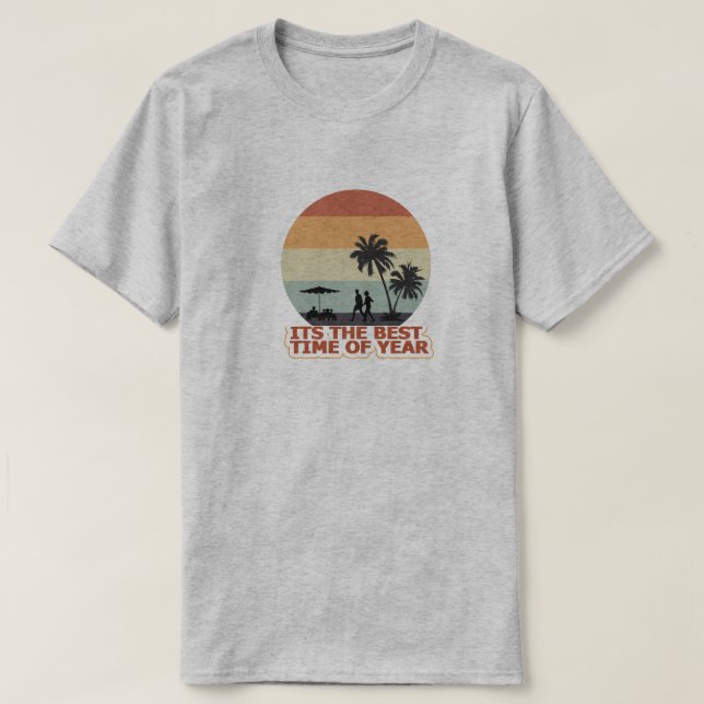 Camiseta é a melhor época do ano (Frente do Design)