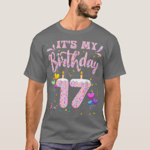 Camiseta É a minha 17.ª garota de aniversário, Dona de Noit