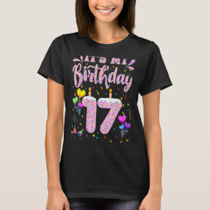 Camiseta É a minha 17.ª garota de aniversário, Dona de Noit