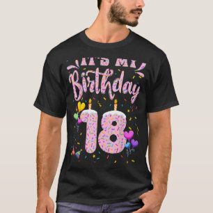 Camiseta É a minha 18ª garota de aniversário, Dona de Noite
