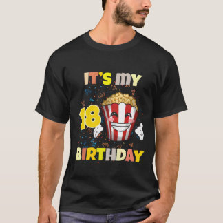 Camiseta É a minha 18 família de aniversário