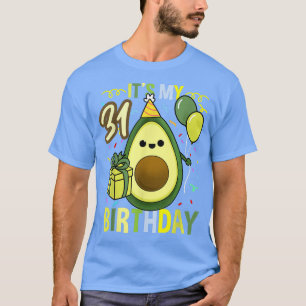 Camiseta É a minha 31ª Festa de aniversário Avocado Avocado