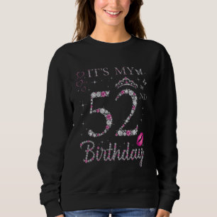 Camiseta É a minha 52ª Aniversário, 52 anos, Rainha Bda
