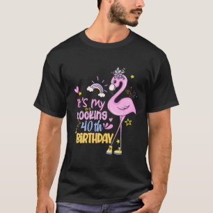 Camiseta É a minha aniversário de 40 anos Engraçada Senhora