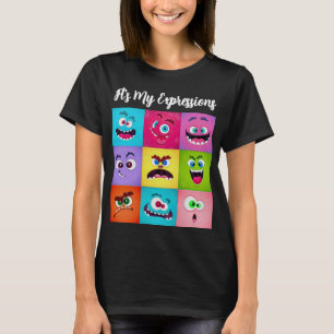 Camiseta É a minha expressão V1