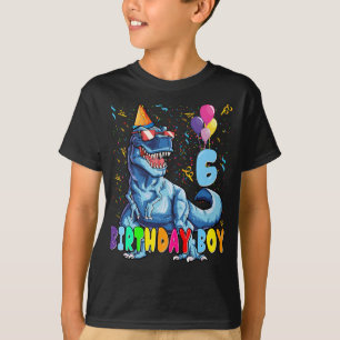 Camiseta É a minha festa de aniversário de 6 para 6 anos.