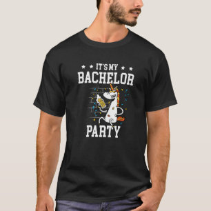 Camiseta É a Minha Festa de Despedida de Solteiro para o No