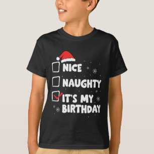 Camiseta É a minha festa de Natal