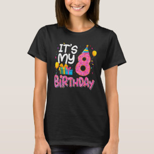 Camiseta É a minha festa de Rosquinha de aniversário