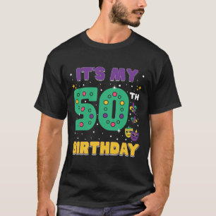 Camiseta É a minha máscara de 50 anos Mardi Gras, 50 anos