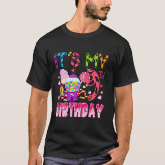 Camiseta É A Minha Nona Garota De Aniversário Engraçada 9 Y