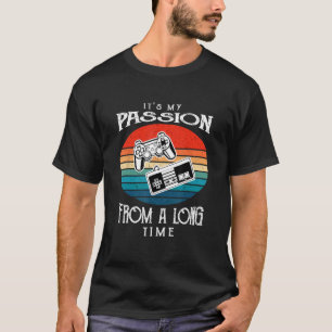 Camiseta É a minha paixão de muito tempo